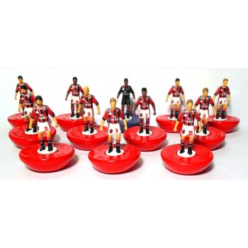 Subbuteo Andrew Table Soccer Milan with Stars edition on Classic Hasbro bases